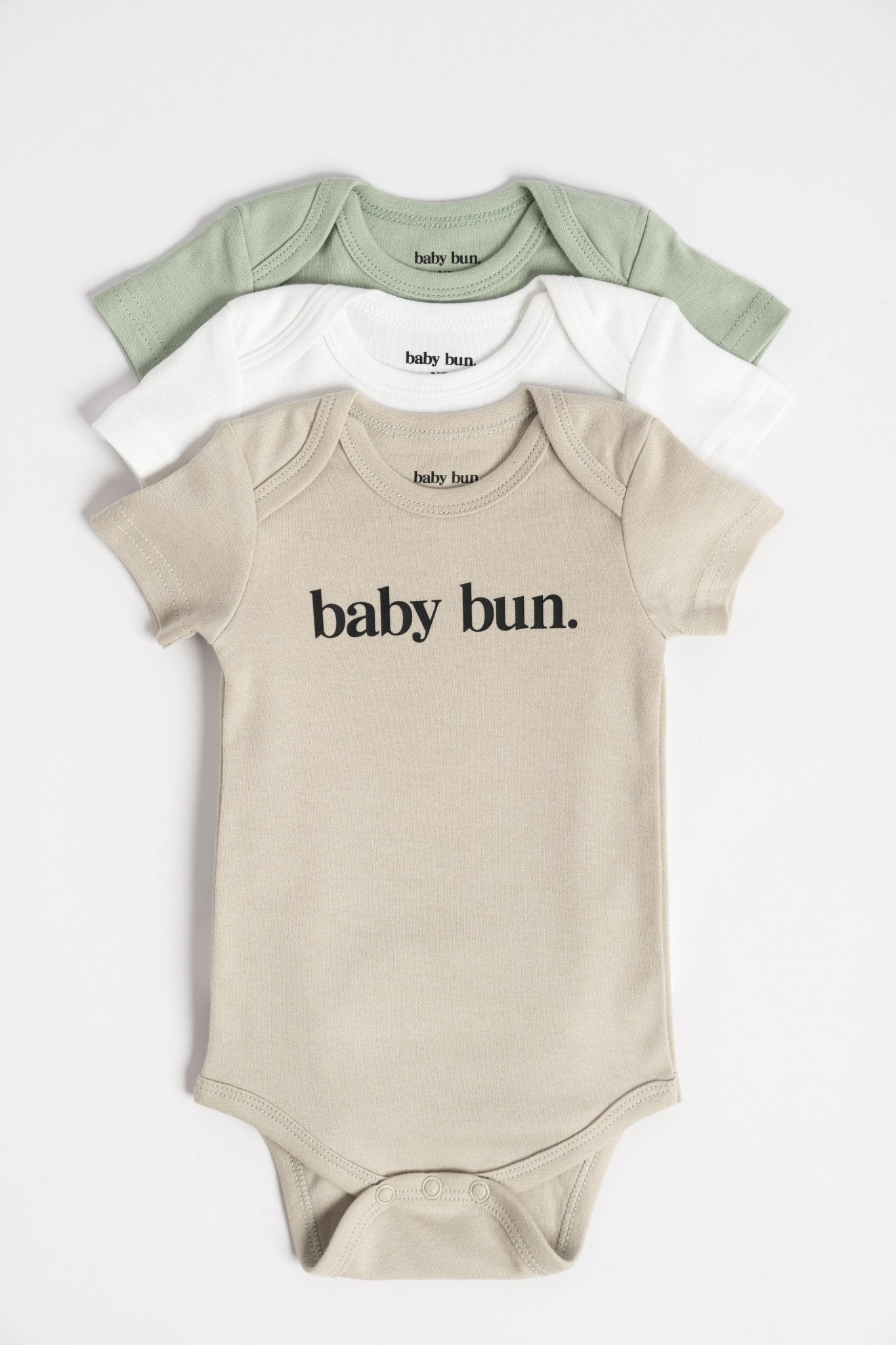 3 Pack Bundle of Onesies (Neutral color series)